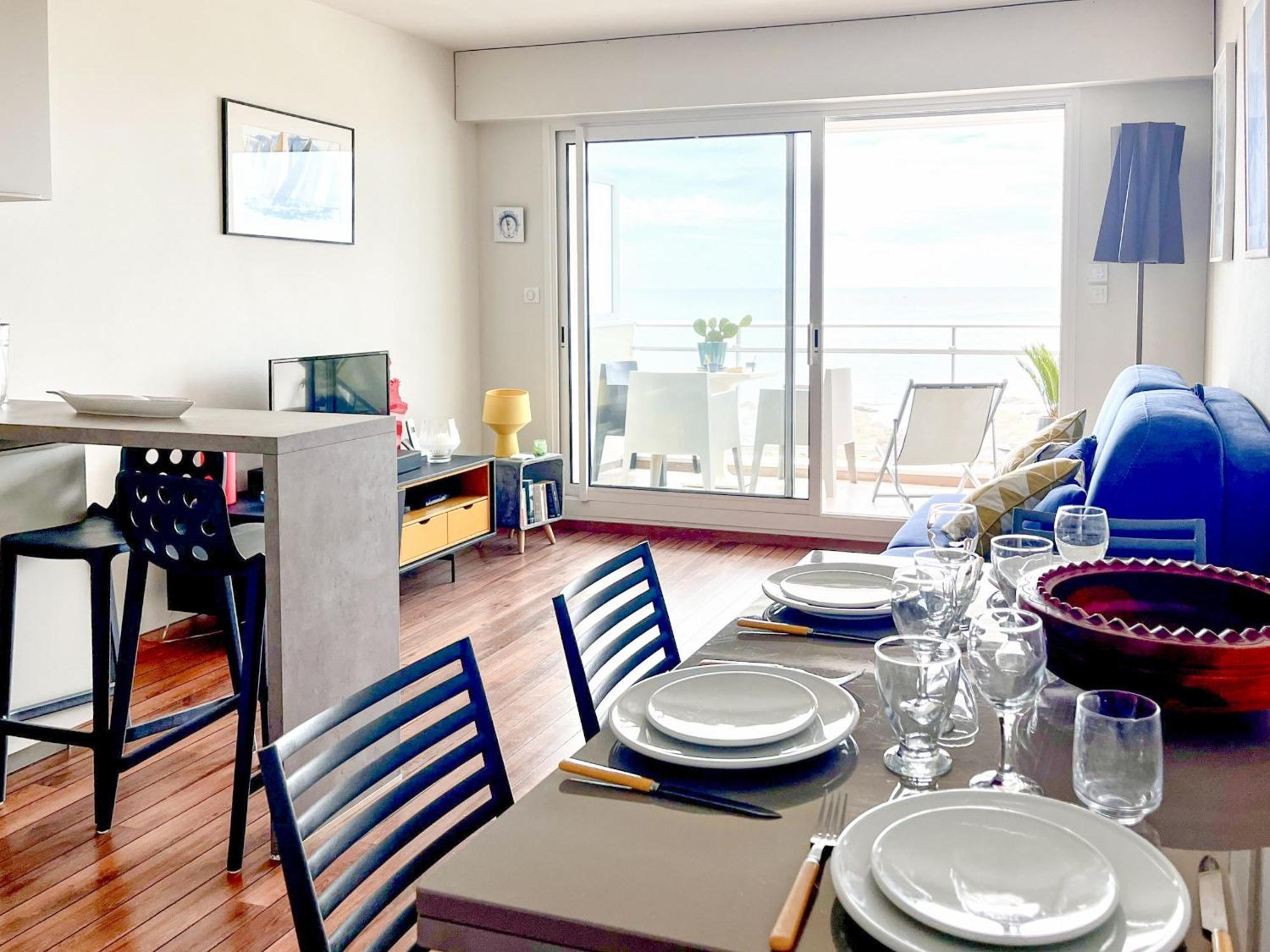 Appartement Les Pieds Dans Leau Acces Direct Sur La Cote Sauvage - 2 Pers Les Sables-dʼOlonne Kültér fotó